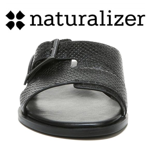 NEW Women's Naturalizer Faryn Slide Sandal, Size 6 and 10 M - Black - Picture 3 of 6